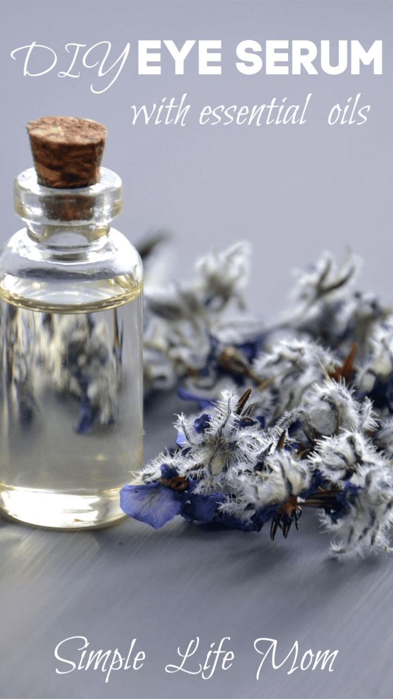 Eye Serum Recipe Natural with Essential Oils Simple Life Mom