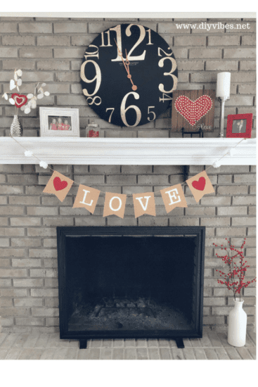 Homestead Blog Hop Feature - DIY Valentine Banner