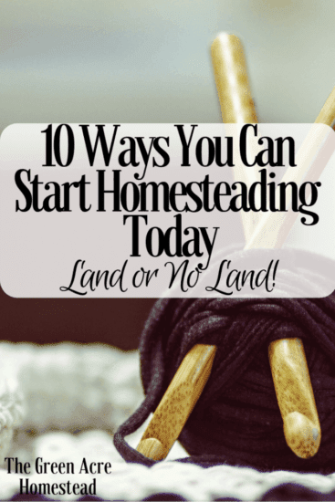 Homestead Blog Hop Feature - 10-Ways-You-Can-Start-Homesteading-Today