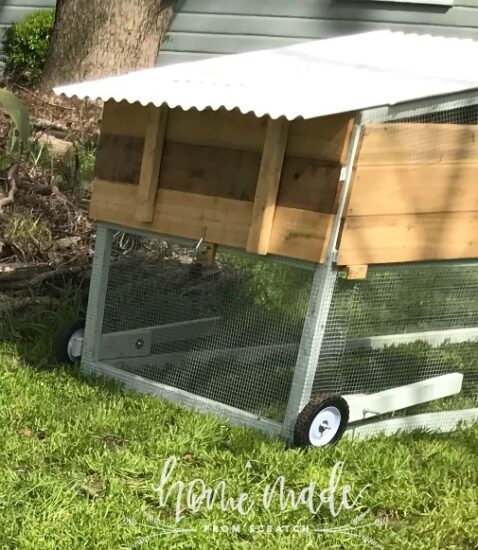 Homestead Blog Hop Feature - How to Build a Chicken Tractor