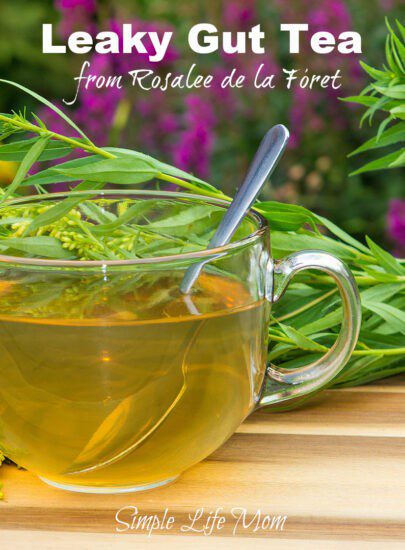 Leaky Gut Tea for Digestion Aid by Rosalee de la Foret from Simple Life Mom
