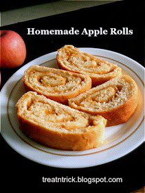 Homestead Blog Hop Feature - homemade apple rolls