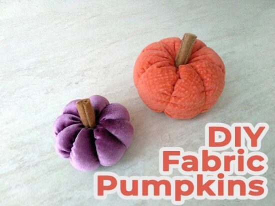 Homestead Blog Hop Feature - diy-fabric-pumpkins