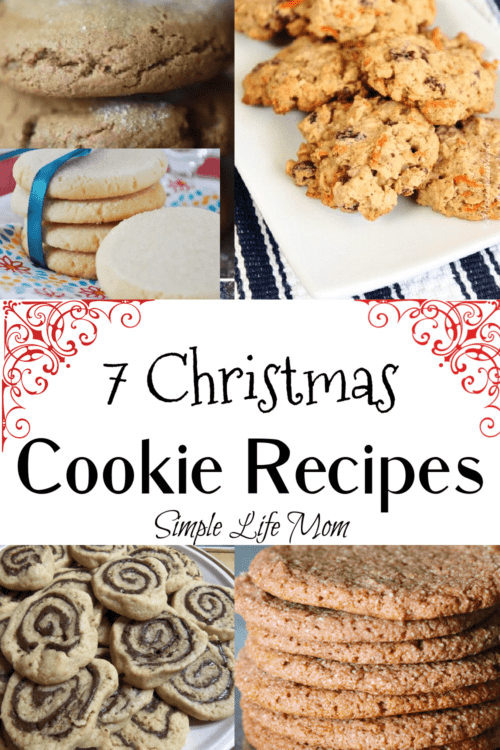 7 Christmas Cookie Recipes from Simple Life Mom