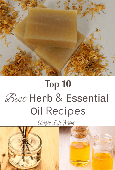 10 Best Herb and Essential Oil Recipes of the Year from Simple Life Mom