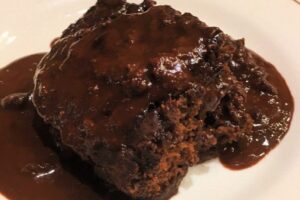 A Delicious Brownie Pudding Cake