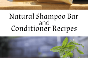 Natural Shampoo bar recipe and herbal conditioners
