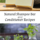 Shampoo Bar Recipe and Herbal Conditioners