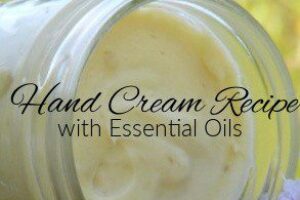 Easy Hand Cream Recipe with Essential Oils by Simple Life Mom