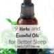 9 Herbs and Essential Oils for Better Sleep