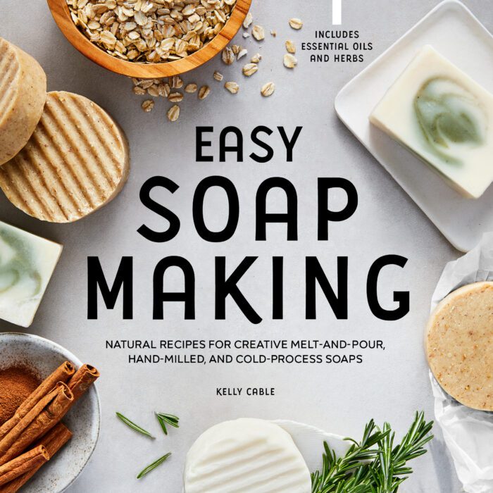 Easy Soap Making book - A natural, homemade liquid shampoo recipe from scratch from Simple Life Mom