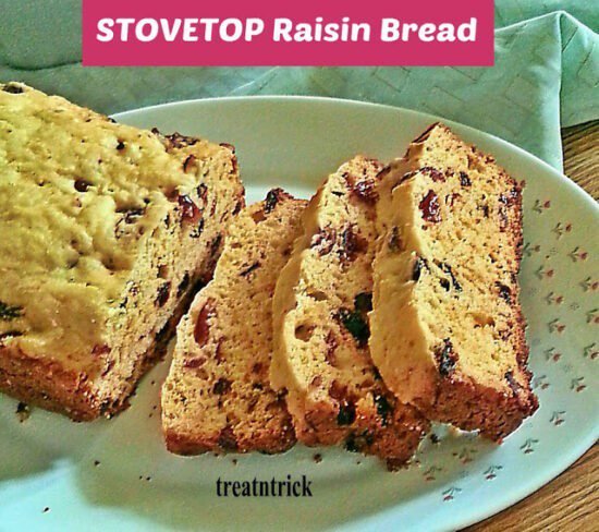 Homestead Blog Hop Feature - Stovetop Raisin Bread Recipe