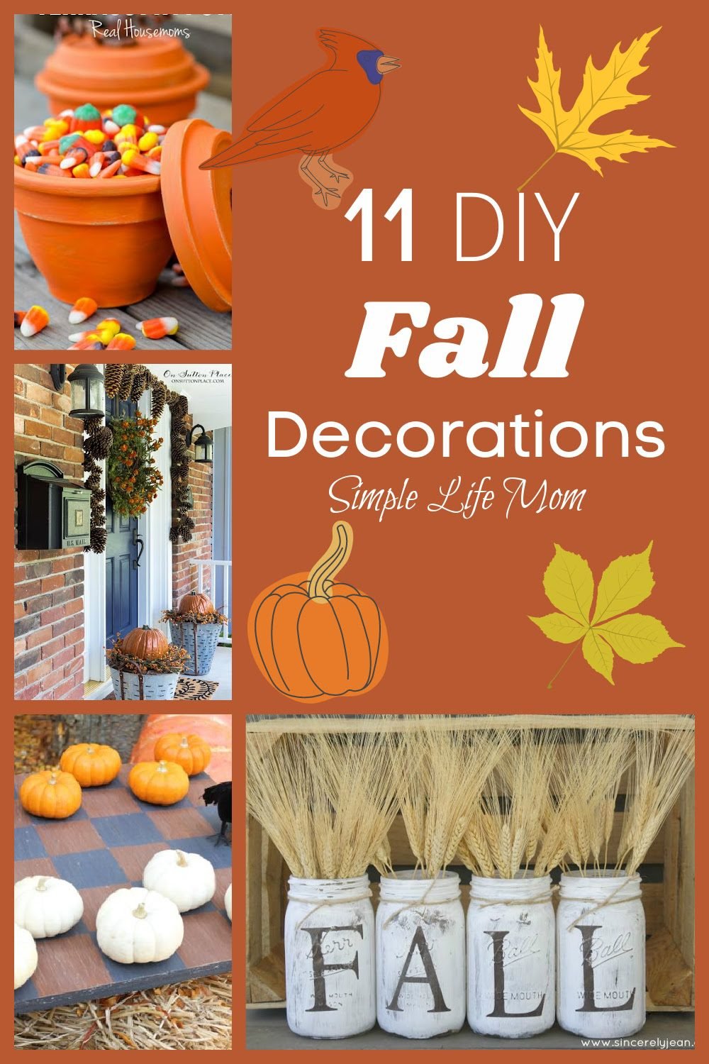 11 Easy Frugal DIY Fall Decorations - Simple Life Mom