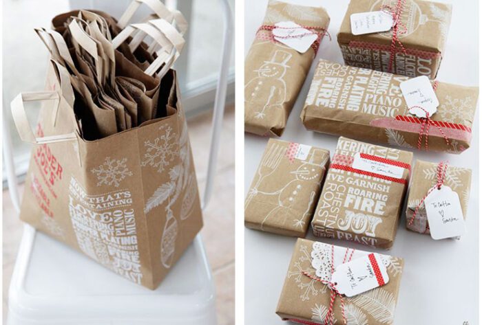 7-DIY-Gift-Wrapping-Ideas-grocery-bags
