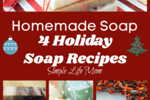 4 Beautiful Holiday Soap Recipes