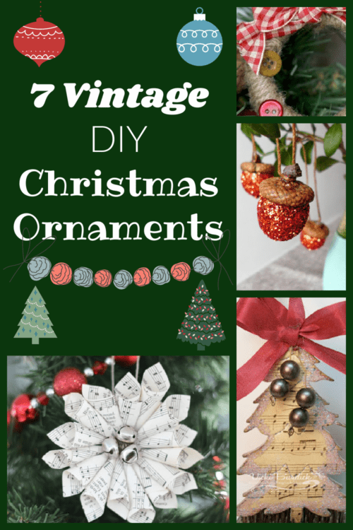 How to Make Vintage Christmas Ornaments - Simple Life Mom