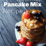 Homemade Pancake Mix Recipe that's healthy and frugal from Simple Life Mom