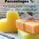Best Superfat Percentage for Soap and Shampoo Bars