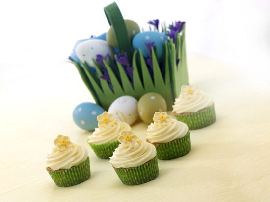 Homestead Blog Hop Feature - Daffodil Cupcakes