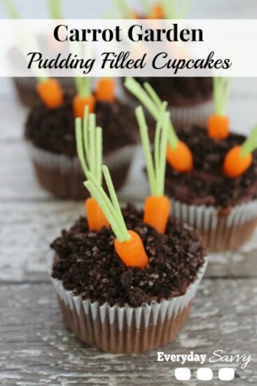 Homestead Blog Hop Feature - Easter Carrot Garden Cupcakes