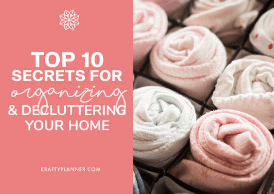 Homestead Blog Hop Feature - Top 10 Secrets for Organizing and Decluttering Your Home