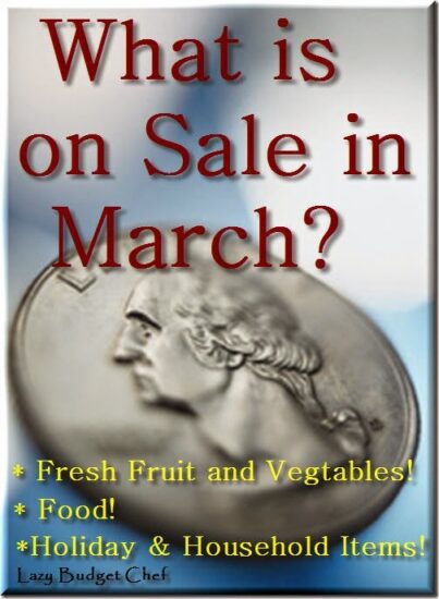 Homestead Blog Hop Feature - What is on sale in March