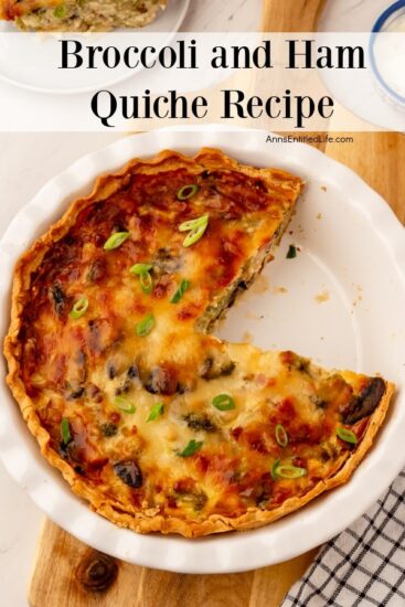 Homestead Blog Hop Feature - broccoli-and-ham-quiche-recipe