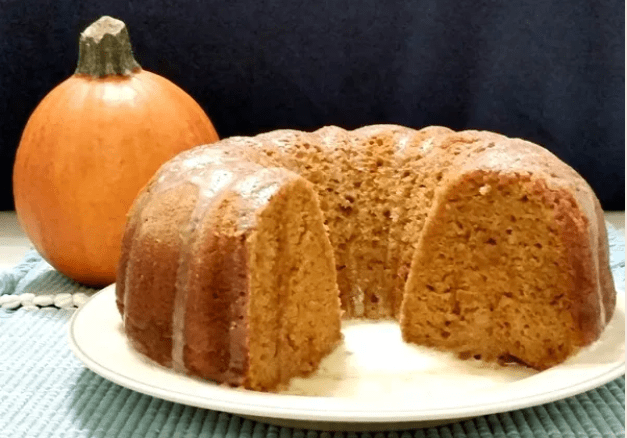 Homestead Blog Hop Feature - Pumpkin Spice Bundt Cake With Vanilla Butter Sauce