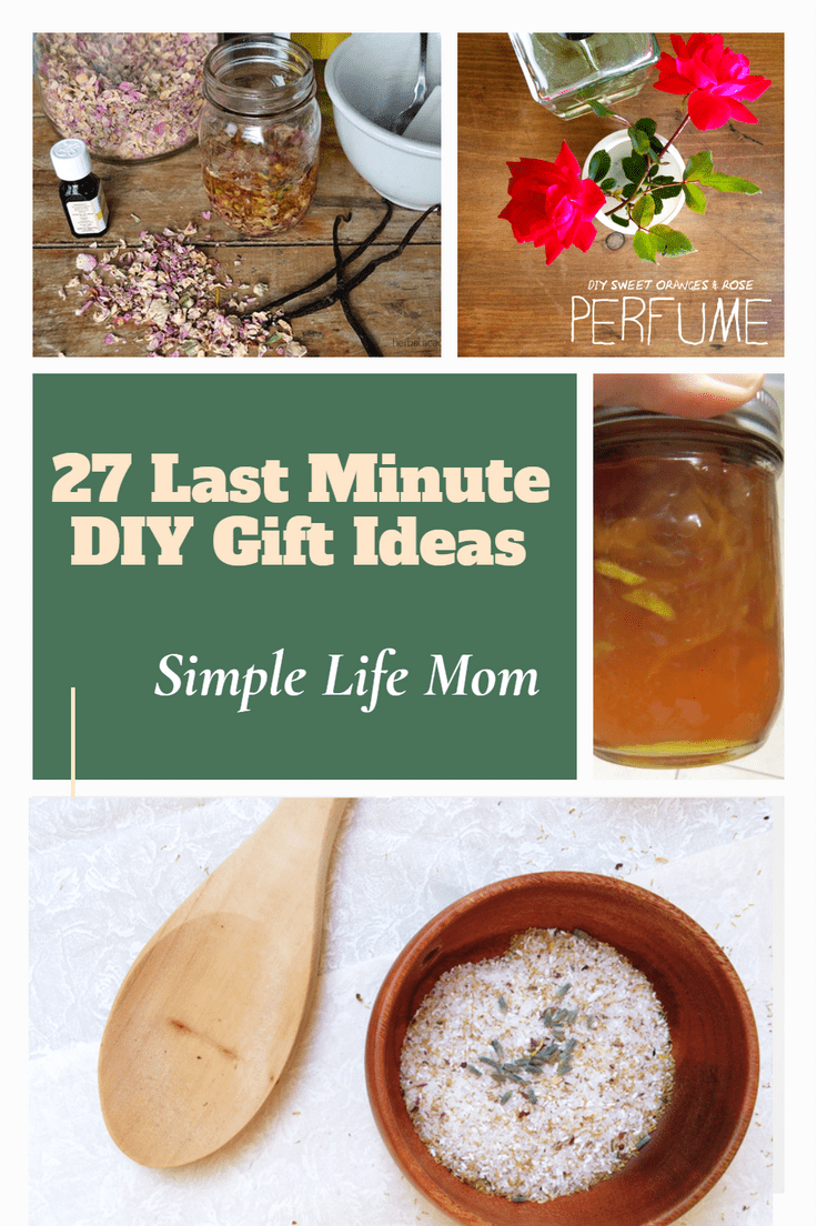 27 Last Minute DIY Gift Ideas
