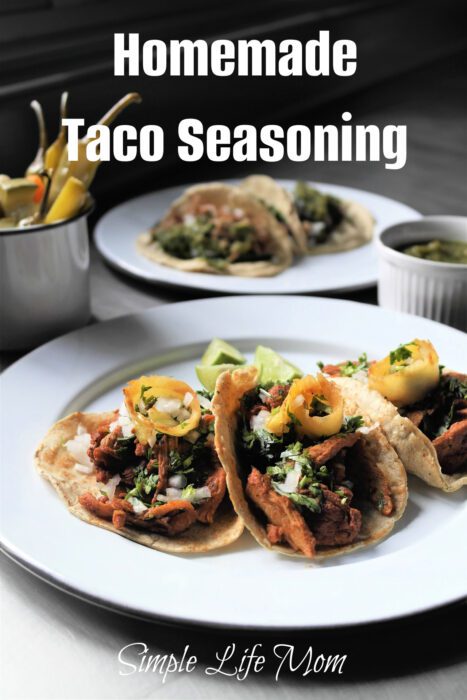 Are you tired of lackluster tacos that lack that punch to make you say, "Wow, that was delicious!"? It's time to take control of your taco game by ditching the store-bought seasoning blends and opting for homemade taco seasoning from Simple Life Mom