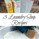 3 Easy to Make Laundry Soap Recipes