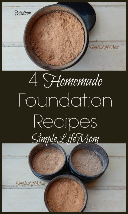 4 Homemade Foundation Recipes made with natural clays for an organic makeup choice