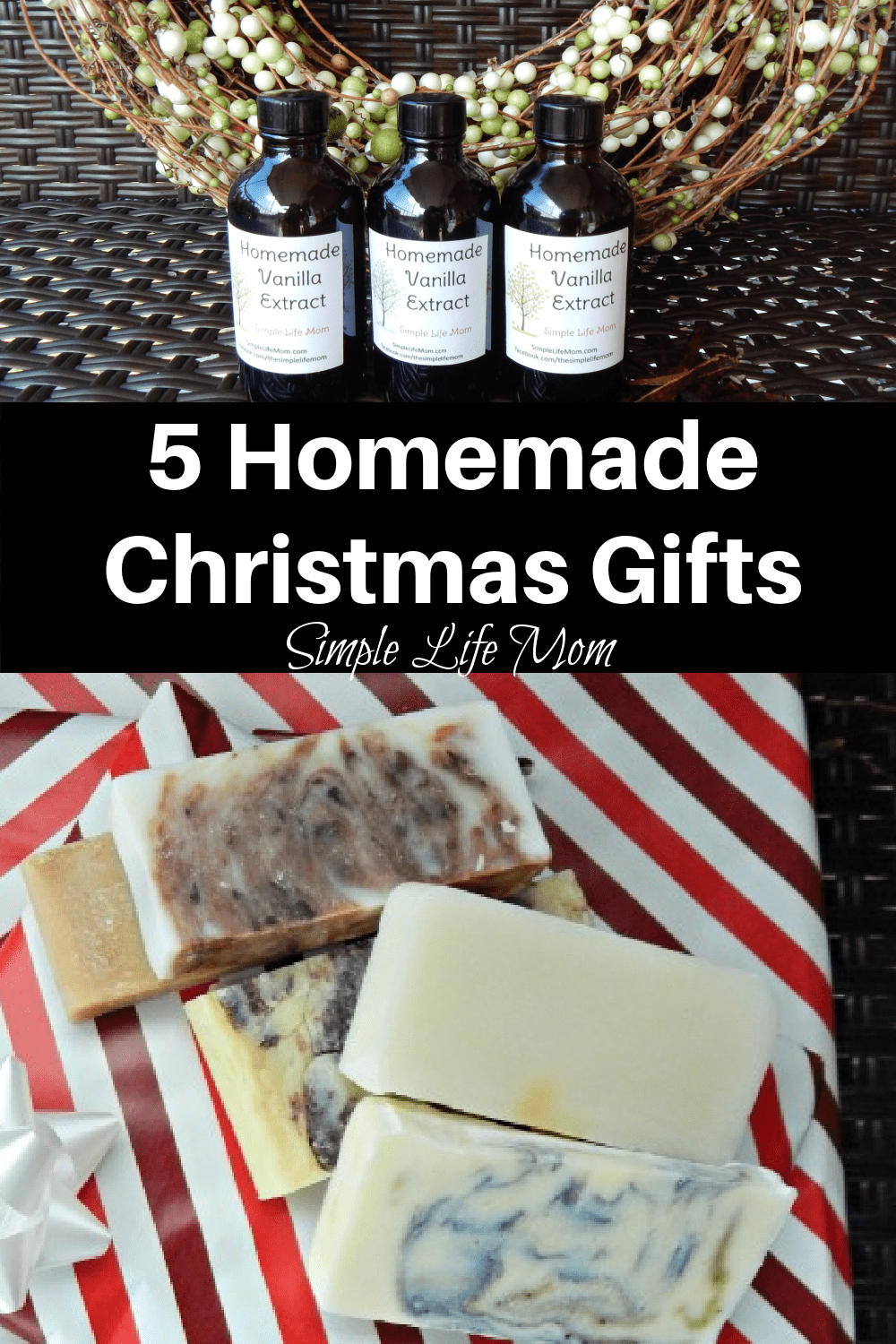 5 Homemade Christmas Gifts and Crafts - Simple Life Mom