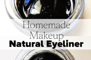 Make your own natural eyeliner from scratch! Homemade makeup really works. Here are a few eyeliner recipes to choose from. @Simplelifemom
