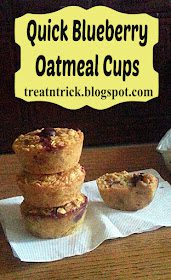 Homestead Blog Hop Feature - Quick Blueberry Oatmeal Cups