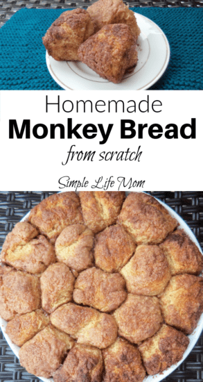 Homemade Monkey Bread from Scratch from Simple Life Mom