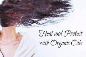 Oil Protection for Heat Damaged Hair with natural organic oils