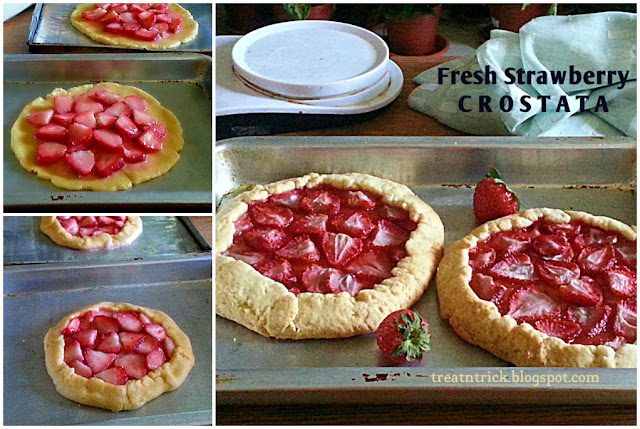 Homestead Blog Hop Feature - Fresh Strawberry Crostata