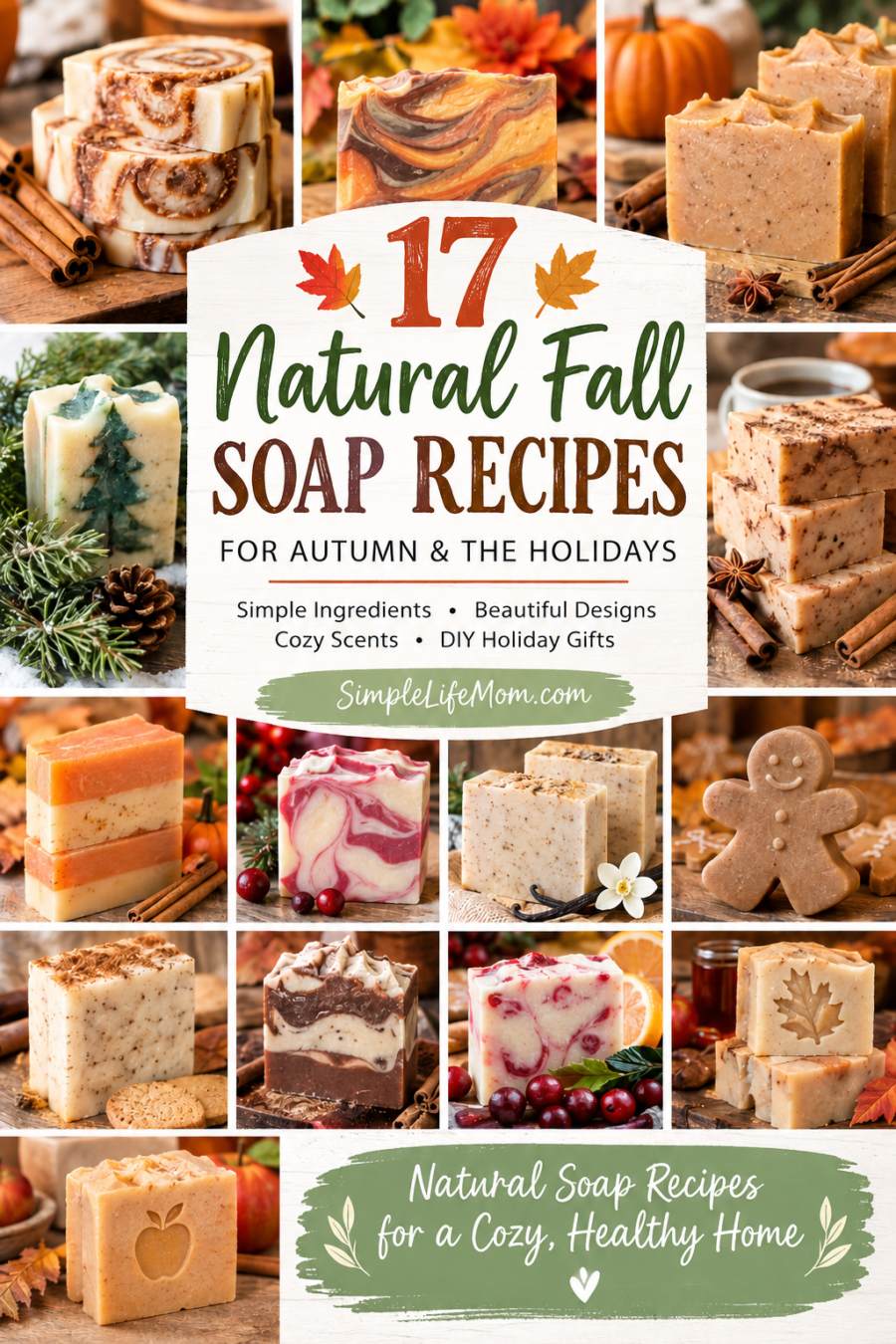 17 Natural Fall Soap Recipes