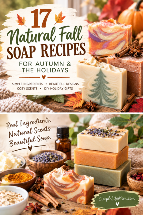 17 Natural Fall Soap Recipes