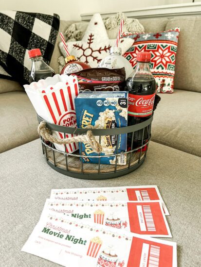 Homestead Blog Hop Feature - Christmas Movie Night and printable