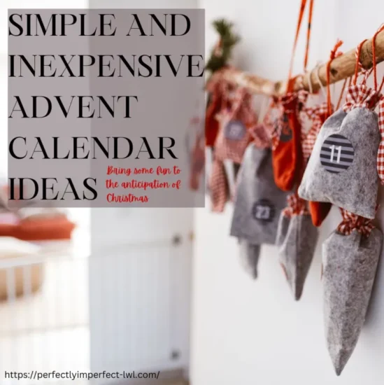 Homestead Blog Hop Feature - Simple and Inexpensive Advent Calendar Ideas
