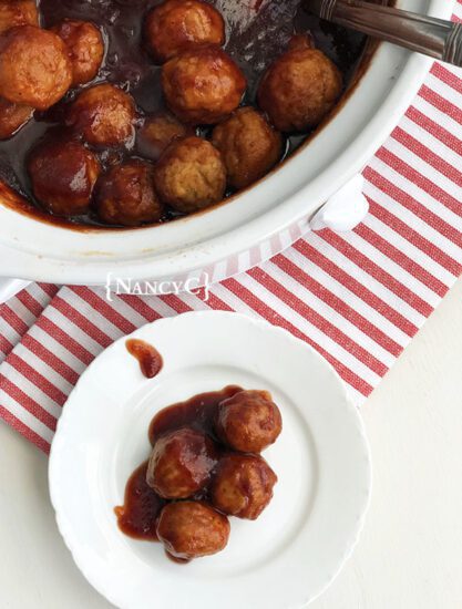 Homestead Blog Hop Feature- Cranberry Sauce Meatballs
