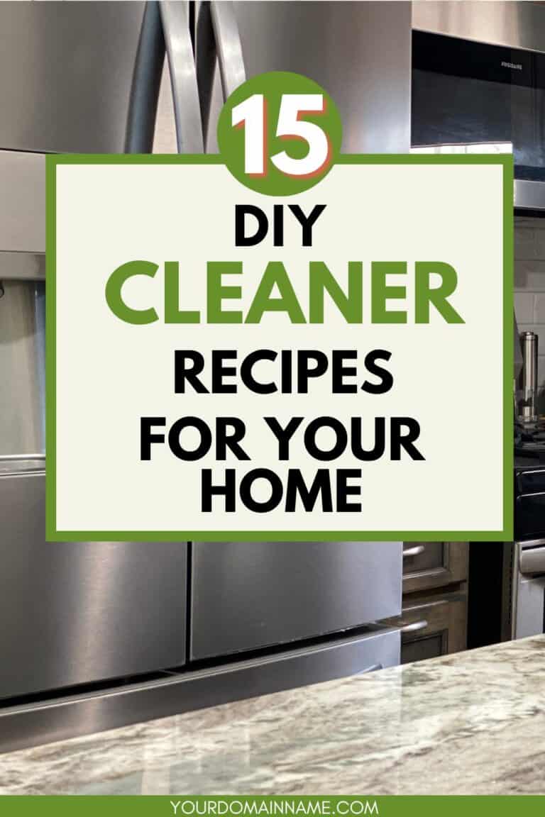 Homestead Blog Hop Feature - 15 DIY Cleaner Recipes for Your Home