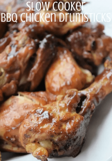 Homestead Blog Hop Feature - Slow Cooker BBQ Chicken Drumsticks
