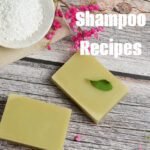 3 Easy Summer Herbal Shampo Recipes - hot processed with nettle, hibiscus, holy basil and essential oils from Simple Life Mom