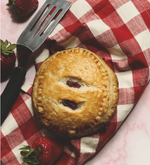 Homestead Blog Hop Feature - Strawberry Rhubarb Hand Pies