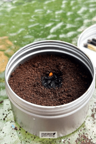 Homestead Blog Hop Feature - How to Use Coffee Grounds for Bug Repellent