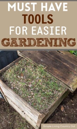 Homestead Blog Hop Feature - Must Have Tools for Easier Gardening