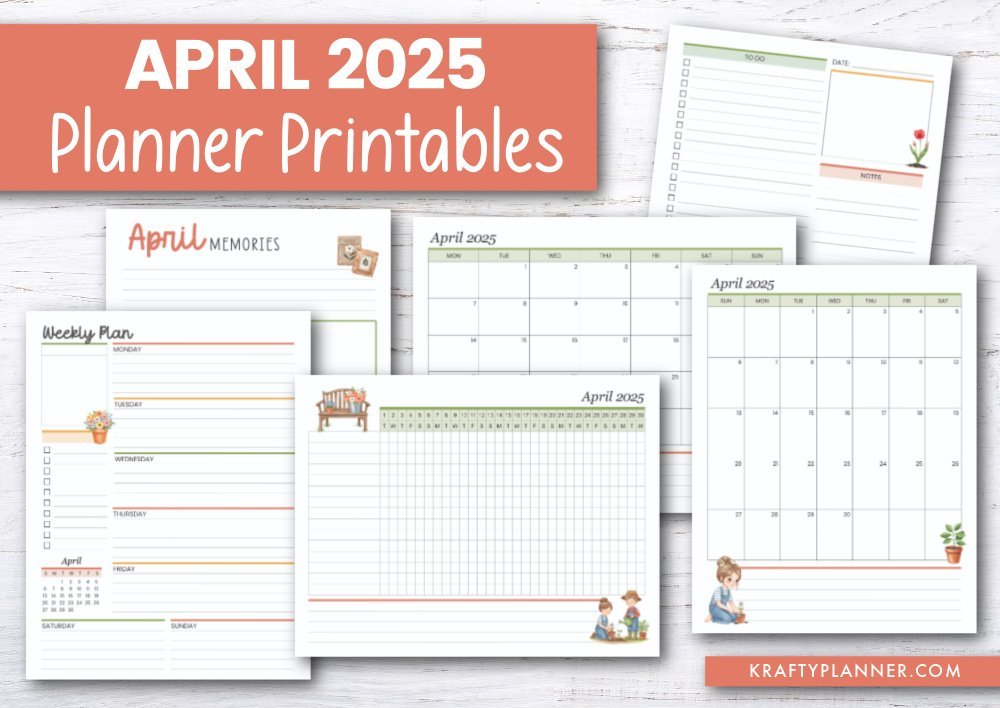 Homestead Blog Hop Feature - Free Printable 20205 Paril Planner